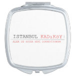 istanbul  Compact Mirror