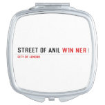 Street of anil  Compact Mirror