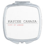 kaycee canasa  Compact Mirror