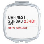 Dafinest 23road  Compact Mirror