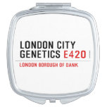LONDON city genetics  Compact Mirror