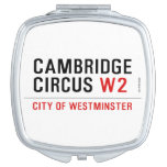 Cambridge Circus  Compact Mirror