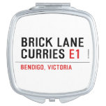 brick lane  curries  Compact Mirror