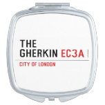 THE  GHERKIN  Compact Mirror