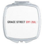 Grace street  Compact Mirror