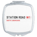 station road  Compact Mirror