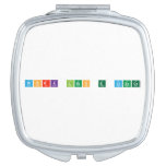work less e cresce  Compact Mirror