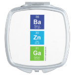 Ba
 Zn
 Ga  Compact Mirror