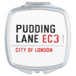 PUDDING LANE  Compact Mirror