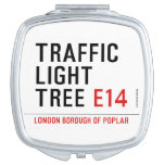 traffic light tree  Compact Mirror