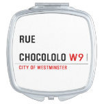 Rue  chocololo  Compact Mirror
