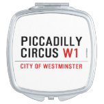 piccadilly circus  Compact Mirror