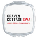 craven cottage  Compact Mirror