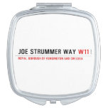 Joe Strummer Way  Compact Mirror