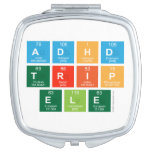 ADHD
 TRIP
 ele  Compact Mirror