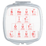 Shout
 It
 Out
 Loud  Compact Mirror