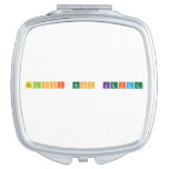 geloof hoop liefde  Compact Mirror