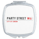 Party street  Compact Mirror