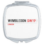 WIMBLEDON  Compact Mirror