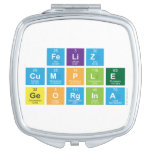 Feliz 
 cumple
 Georgina  Compact Mirror