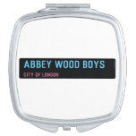 abbey wood boys   Compact Mirror
