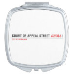 COURT OF APPEAL STREET  Compact Mirror