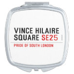 Vince hilaire Square  Compact Mirror