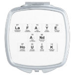 LaFaye
 and
 Houck  Compact Mirror