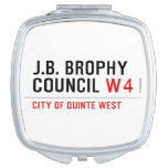 J.B. BROPHY COUNCIL  Compact Mirror