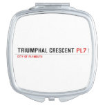 Triumphal Crescent  Compact Mirror