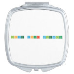 Love your molecules  Compact Mirror