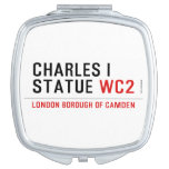 charles i statue  Compact Mirror