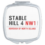 stable hill 4  Compact Mirror