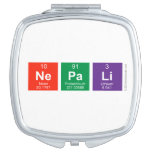 nepali  Compact Mirror
