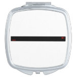 chill for what it's my birthday  #9August   Compact Mirror