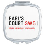 earl's court  Compact Mirror