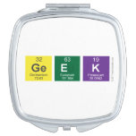 Geek  Compact Mirror