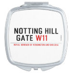 notting hill  gate  Compact Mirror