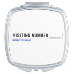 Visiting Number ____  Compact Mirror