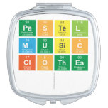 Pastel 
 music
 clothes
   Compact Mirror