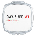 Owais beig  Compact Mirror