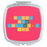 Happy 
 Second
 Anniversary
 BOO  Compact Mirror