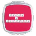 WOMEN 
 IN 
 CHEMISTRY  Compact Mirror