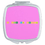 O olho das pessoas  Compact Mirror