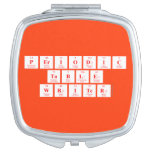 Periodic
 Table
 Writer  Compact Mirror