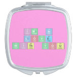 Im in 
 love 
 with you  Compact Mirror