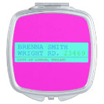 Brenna Smith Wright Rd.  Compact Mirror