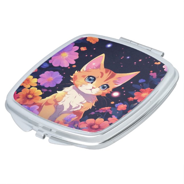 compact mirror (Turned)