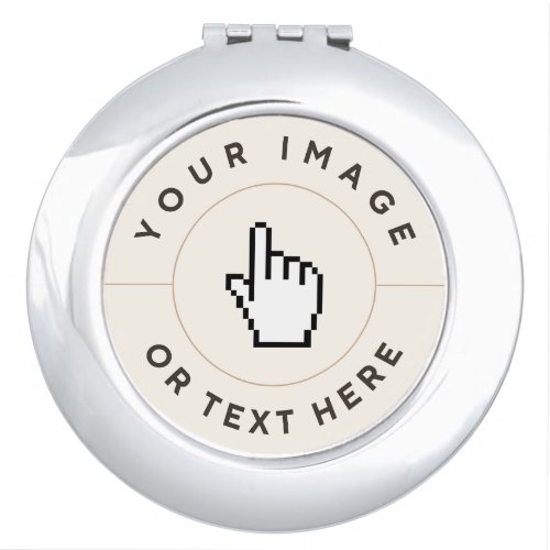Compact Mirror _ Custom add imagetext