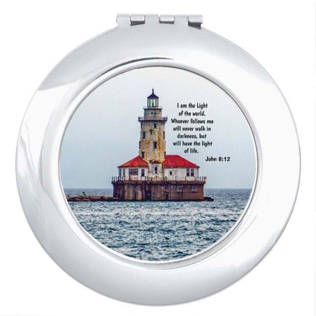 Compact Mirror- Light of the World Mirror (Front)